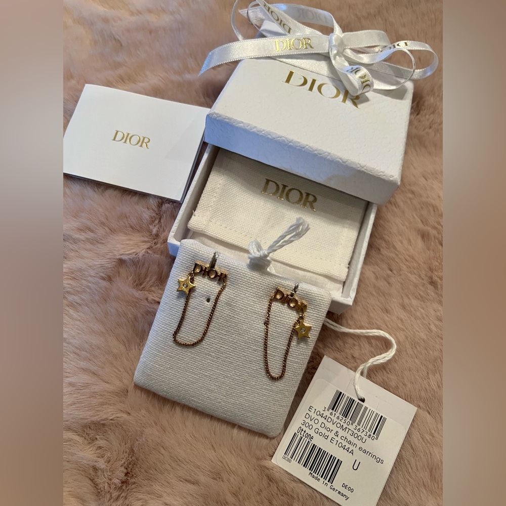 Authentic Christian Dior Earrings - Picture 2 of 7